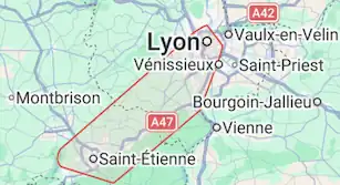 carte du périmètre d'intervention de Numeradom.fr